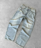 Distressed Gothic Vintage Baggy Pant