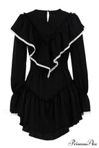 Diva Darling Ruffled Charming Flare Sleeve Mini Dress