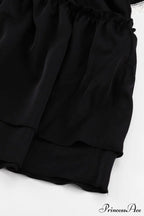 Diva Darling Ruffled Charming Flare Sleeve Mini Dress