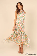 Dominique Elegant Midi Dress