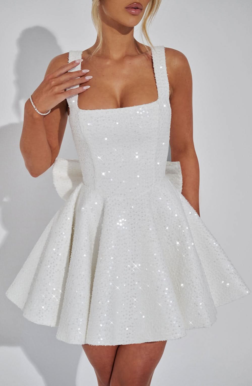 Lucia Mini Bow Dress