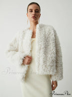 Double Pockets Graceful Fleece Jacket