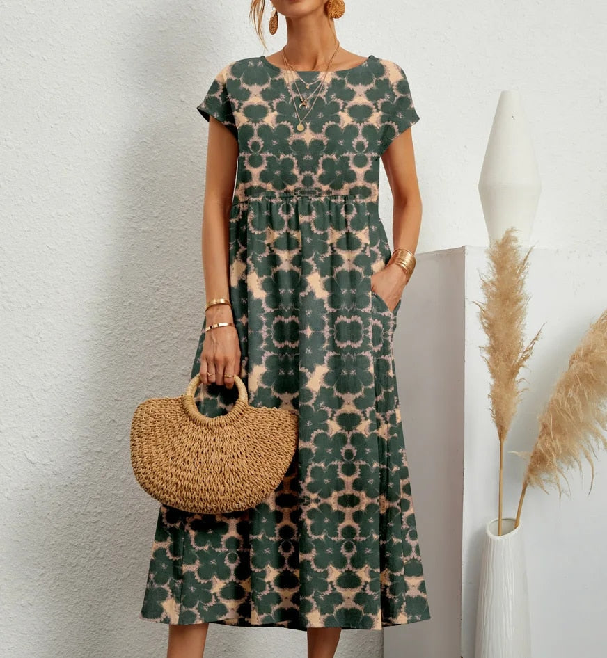 Anne Elevated Floral Dress Occasion Wear