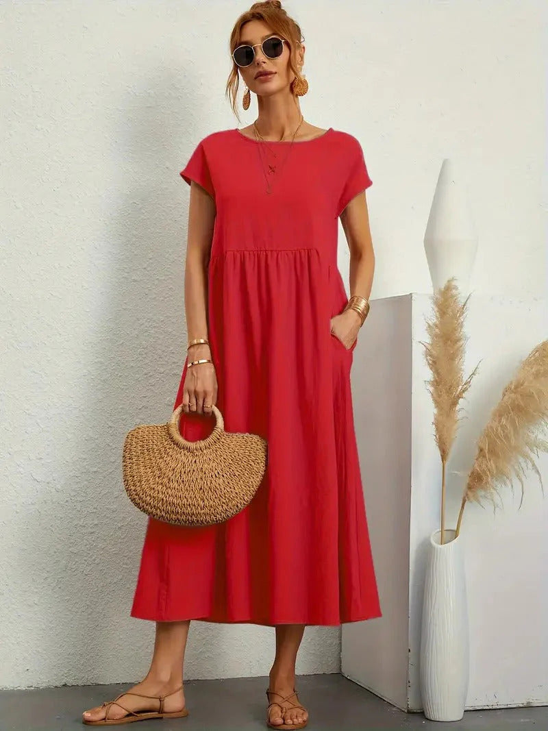 Alma Boutique Summer Dress Chic Silhouette Collection