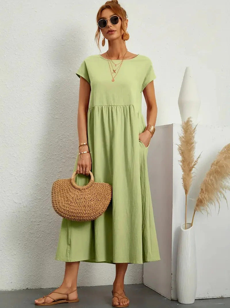 Alma Boutique Summer Dress Chic Silhouette Collection