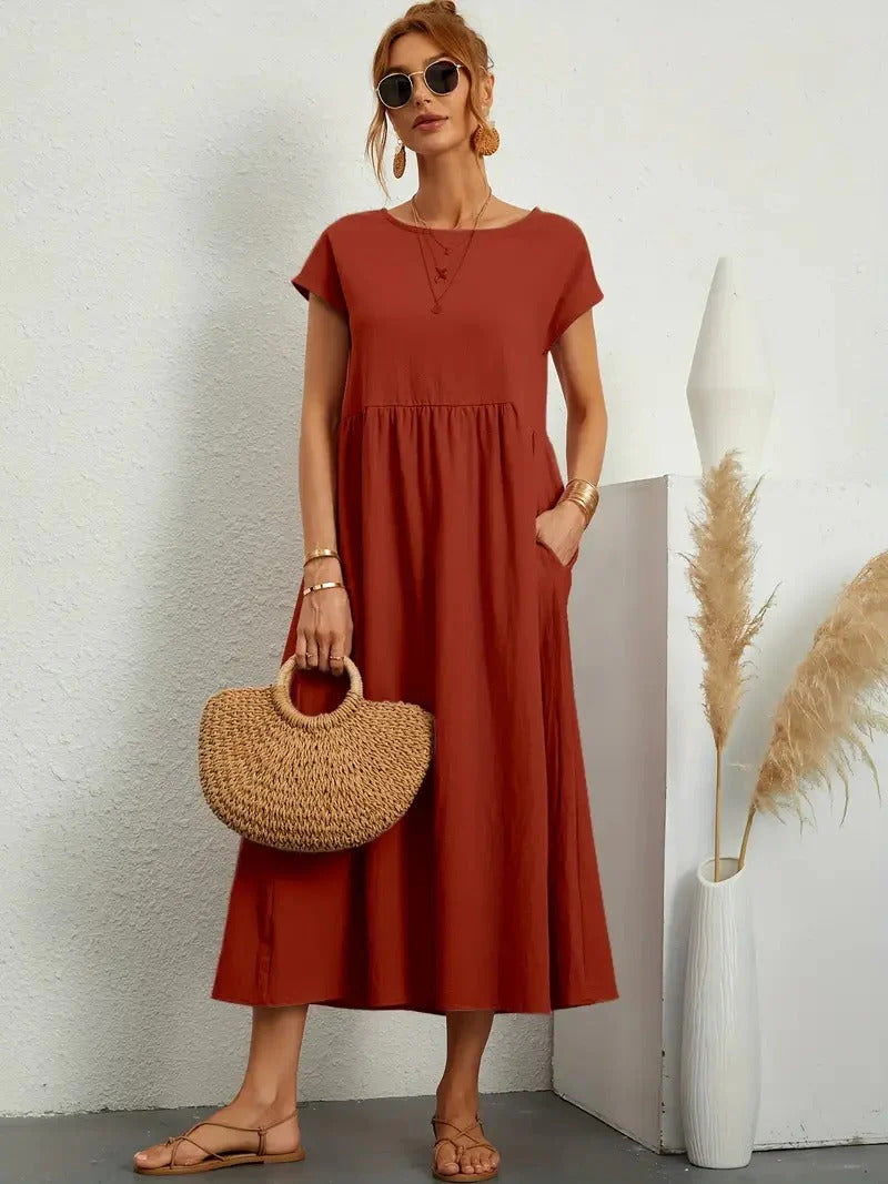 Alma Boutique Summer Dress Chic Silhouette Collection