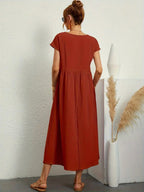Rosetta Elevated Long Bell Shaped Dress Evening Wear Edit