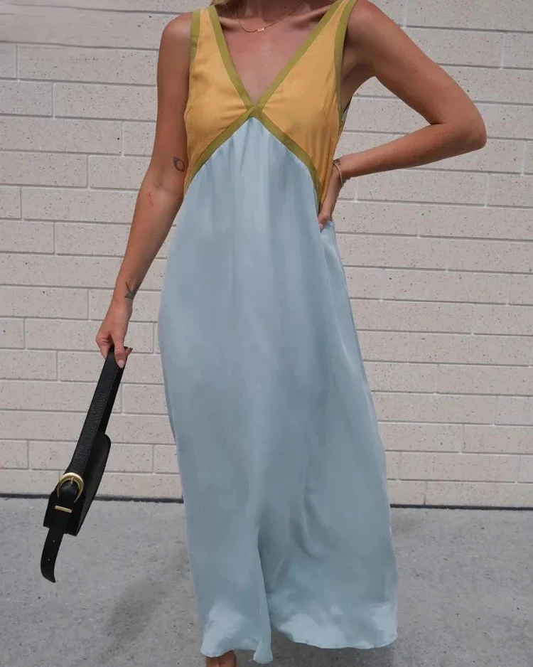 Jimena Statement V Neck Dress Occasion Edit