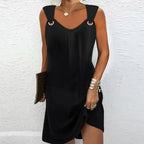 Ernestina Simple and Stylish Summer Dress for Women Casual Daywear