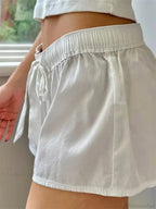Drawstring Elastic Sleep Short