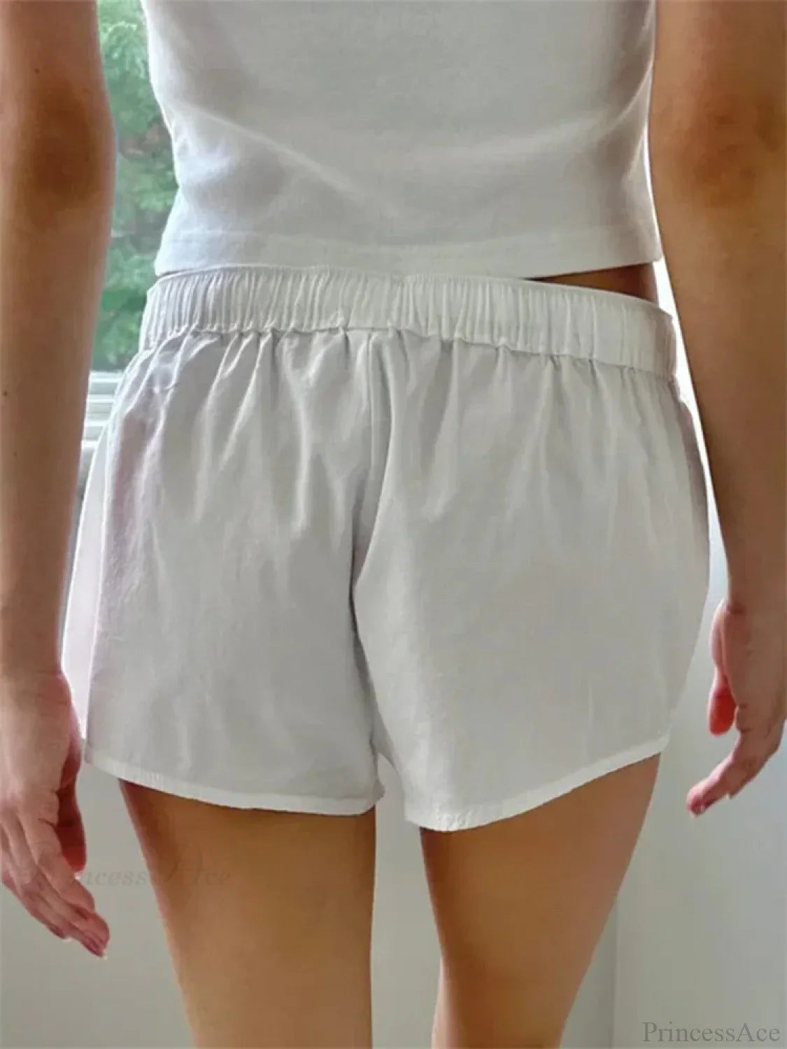 Drawstring Elastic Sleep Short