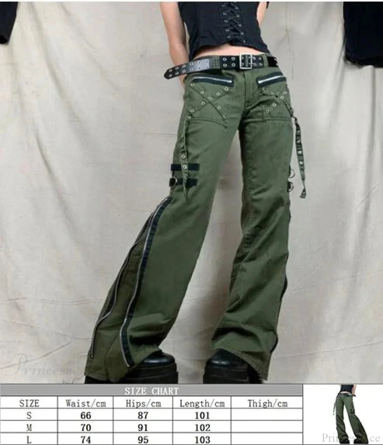Dress Gothic Denim Rebel Pant