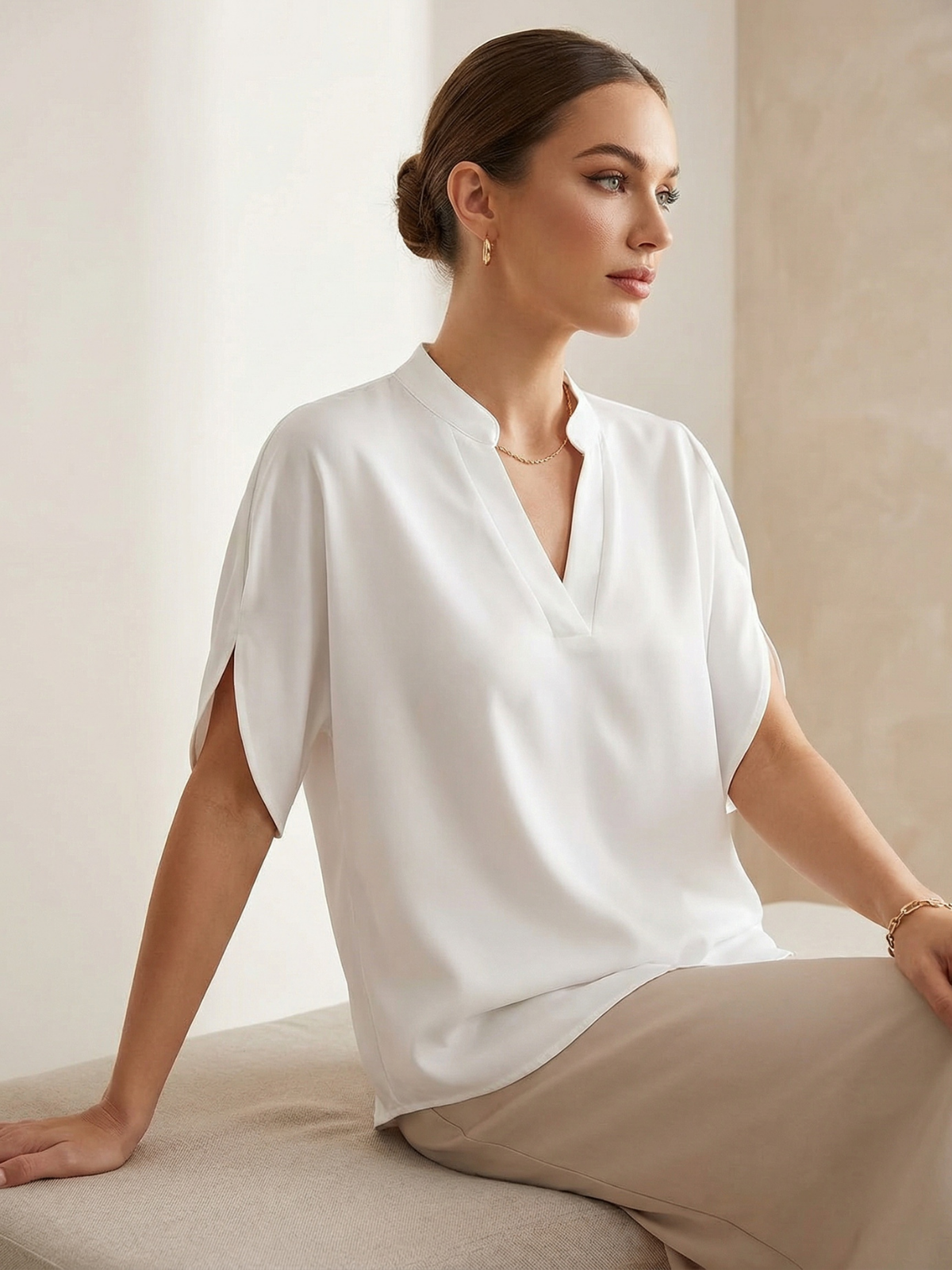 Casual Chiffon Top