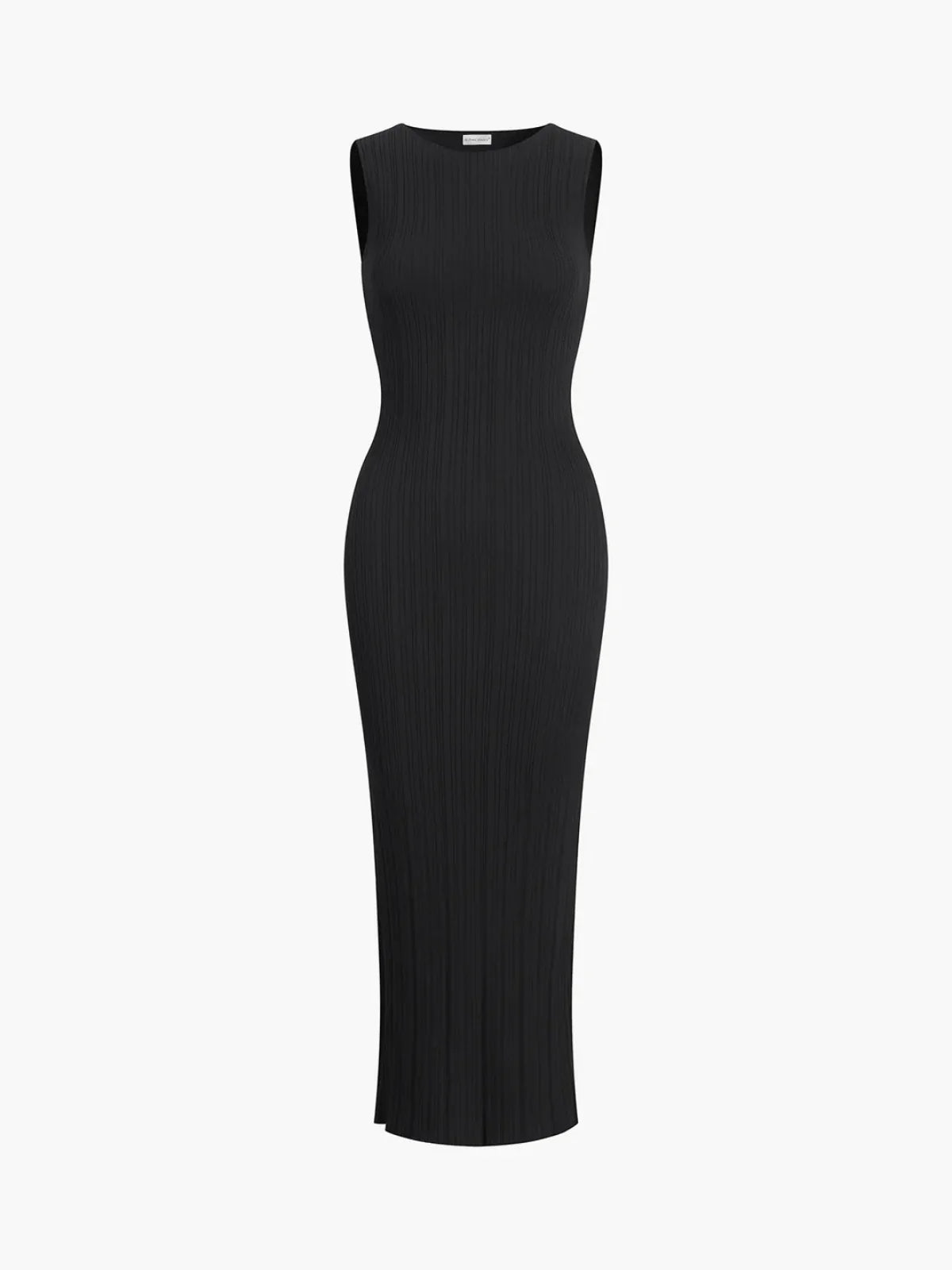 Effortless Lines Ribbed Dress
