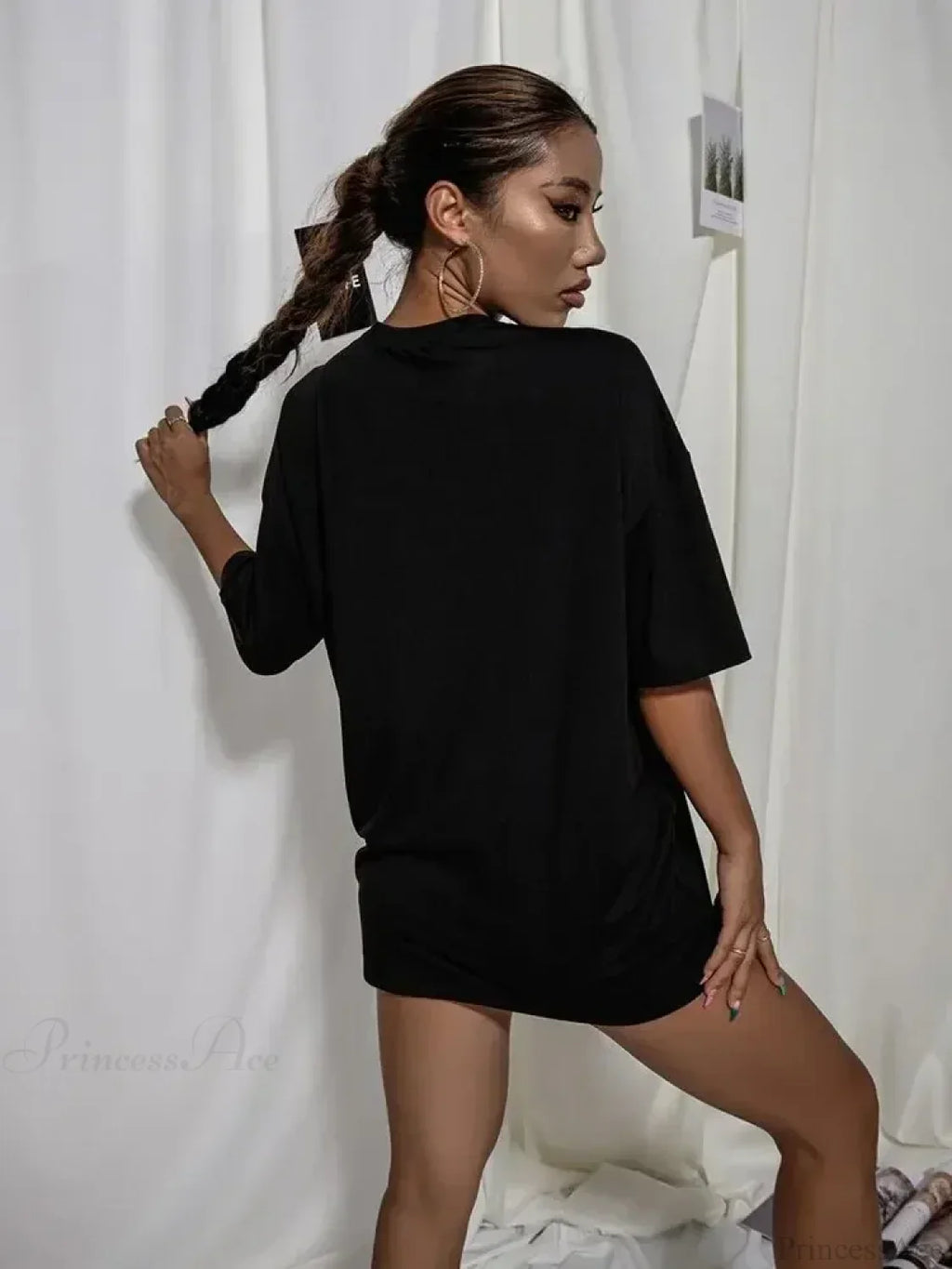 Drop Shoulder Oversized Streetwear T-shirt
