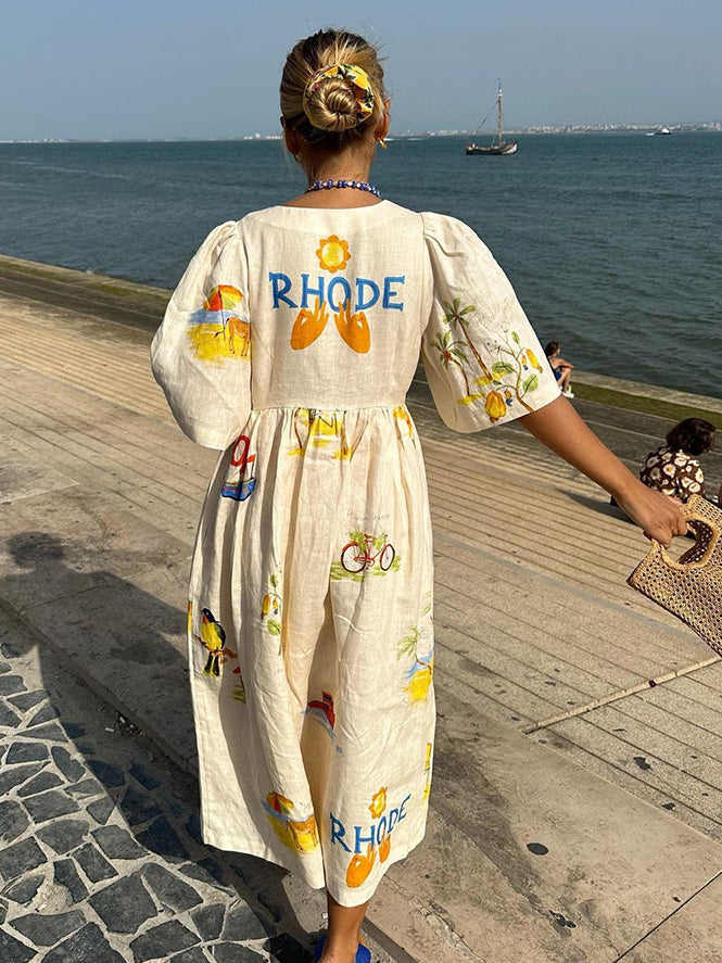 Jazmín Aesthetic Summer Dress Elevated Occasion Wear