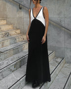 Maria Boutique Lightweight V Neck Maxi Dress Statement Occasion Edit