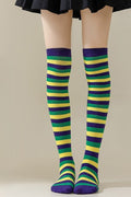 Striped Knee High Socks
