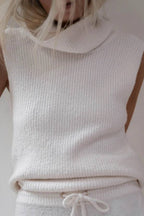 Turtleneck Tank Sweater