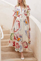 Beach dress slim maxi dress