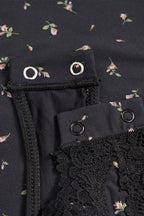 Floral Lace Slim Chic Bodysuit