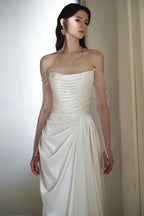 Strapless Off Shoulder Forest Style Fairy Prom Dress