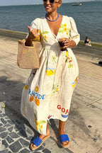 Jazmín Aesthetic Summer Dress Elevated Occasion Wear