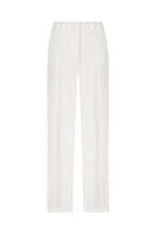 Crossover Slim Fit Sleeveless Vest and High Waisted Wide Leg Pants Set