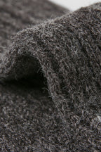 Button Knit Foldover Leg Warmers