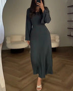 Gertrudis Boutique Dress with Long Sleeves Statement Occasion Edit