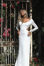 Chic Chain Accent Party Dress