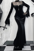 Spider Lace Gothic Dress
