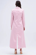 French Chic Knee-Length Overcoat
