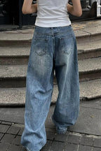 Harajuku WideLeg Baggy Denim Jeans