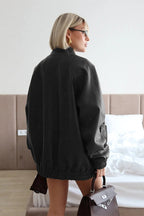 Vintage Stand Collar PU Leather Jacket
