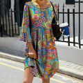 Huanani Bohemian Dress for Women Office and Evening