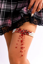 Halloween Gothic Blood Drop Pearl Jewelry