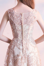 Floral Print Long Sleeve Column Gown Prom Dress