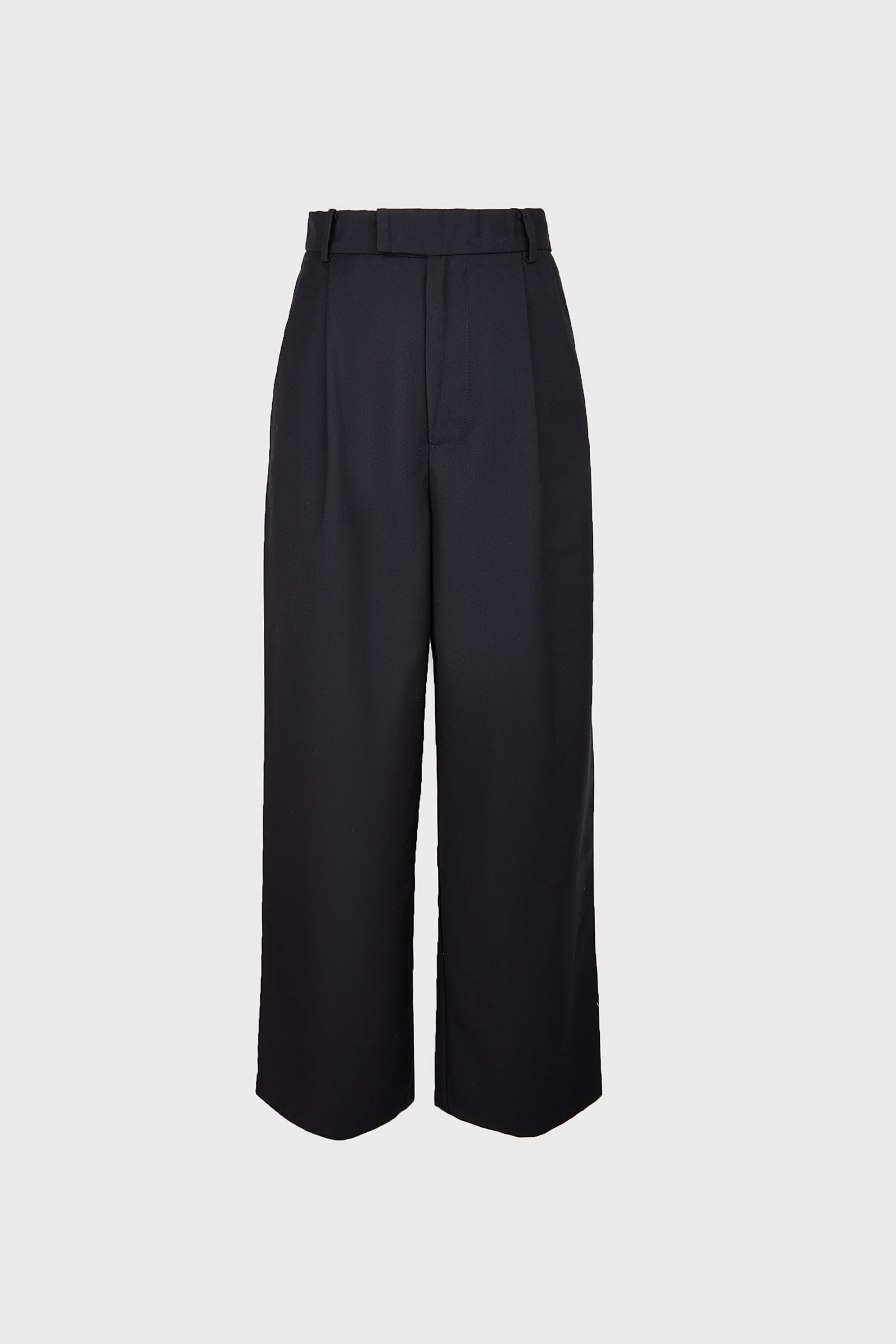 Business Essential Black Wide Slacks
