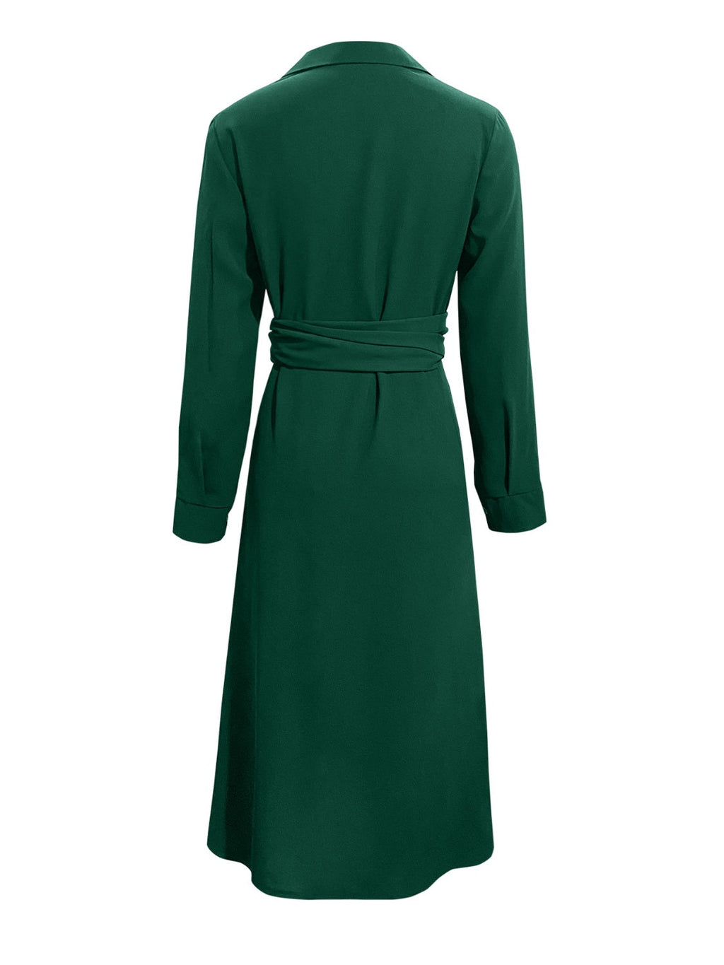 Helga Long Sleeved Dress Vintage Inspired Dress with Premium Casual Styling