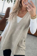 Cozy Pocket Sweater Vest