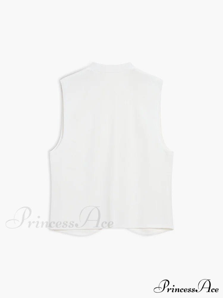Effortless Charming Stripe Vest