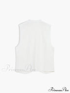 Effortless Charming Stripe Vest