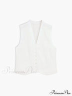 Effortless Charming Stripe Vest