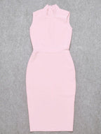 Elaine Sleeveless Bodycon Midi Dress