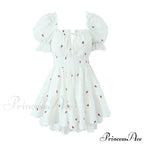 Elara Puff Stylish Sleeve Mini Dress