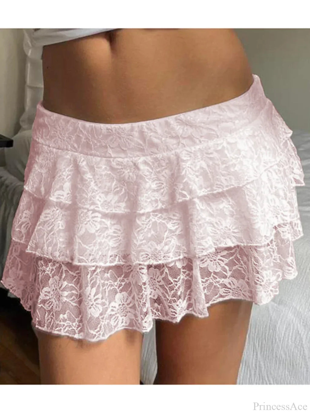 Elastic Low Waist Cute Skirt