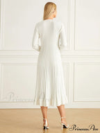 Elegant Off Shoulder Trendy Patchwork Floor Length Dress