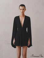 Elegant Pleated High Waist Dresses