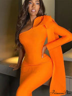 Elegant Sexy Bowknot Evening Club Party Dress